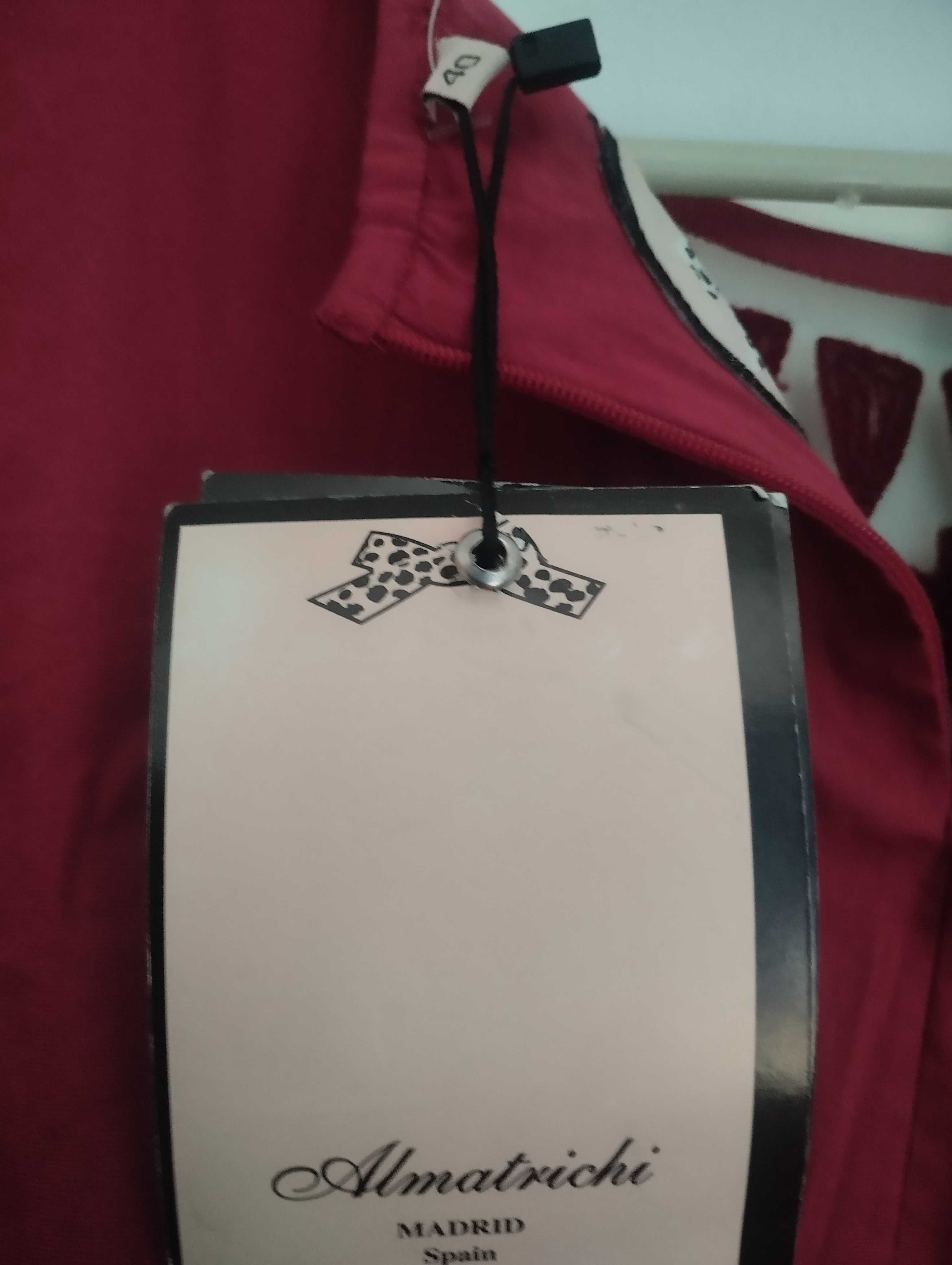 Vestido novo com etiqueta marca ALMATRICHI tamanho 40
