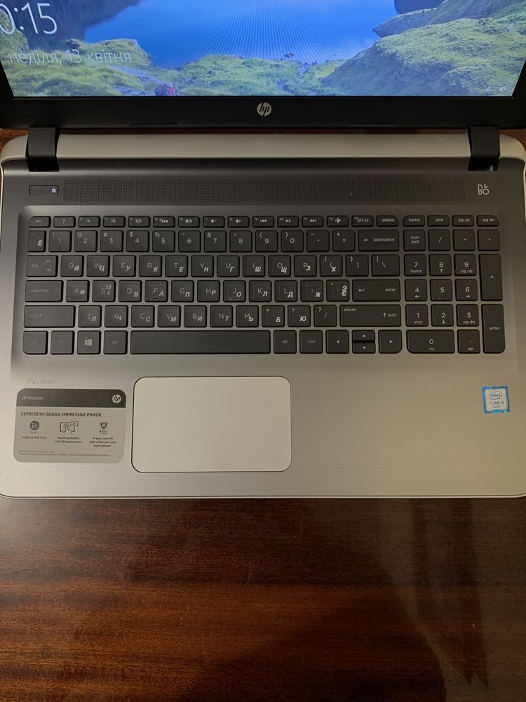 Ноутбук hp pavilion intel core i5 з сенсорним екраном
