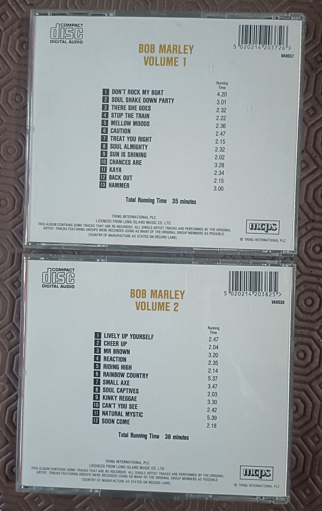 2 CDs - Bob Marley