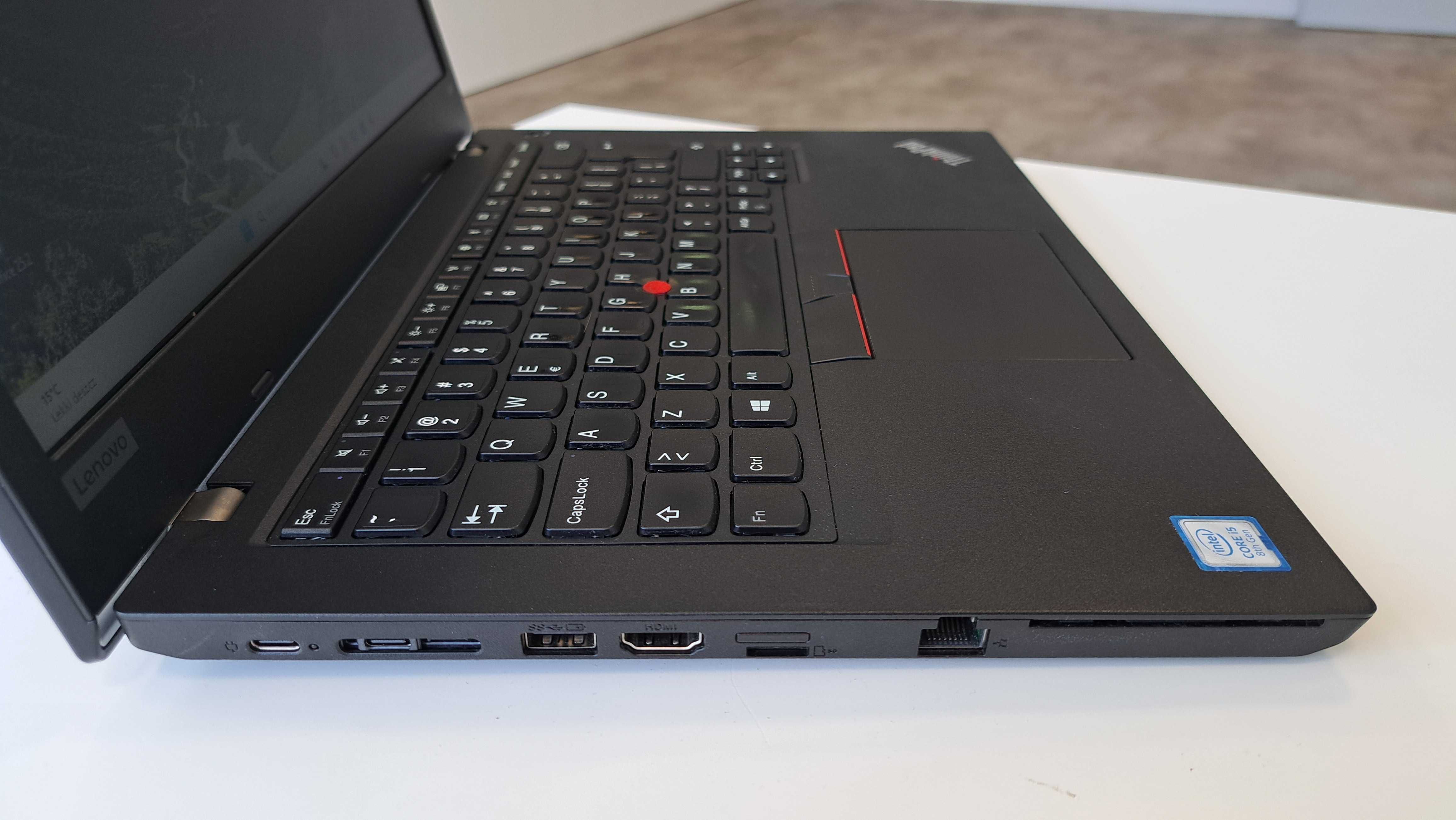 Laptop 14" Lenovo ThinkPad L480 i5-8g 8GB 256SSD HDMI Win11 Klasa A