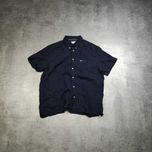 MĘSKA elegancka PREMIUM Koszula Krótki Rękaw Lacoste Letnia LEN Haft
