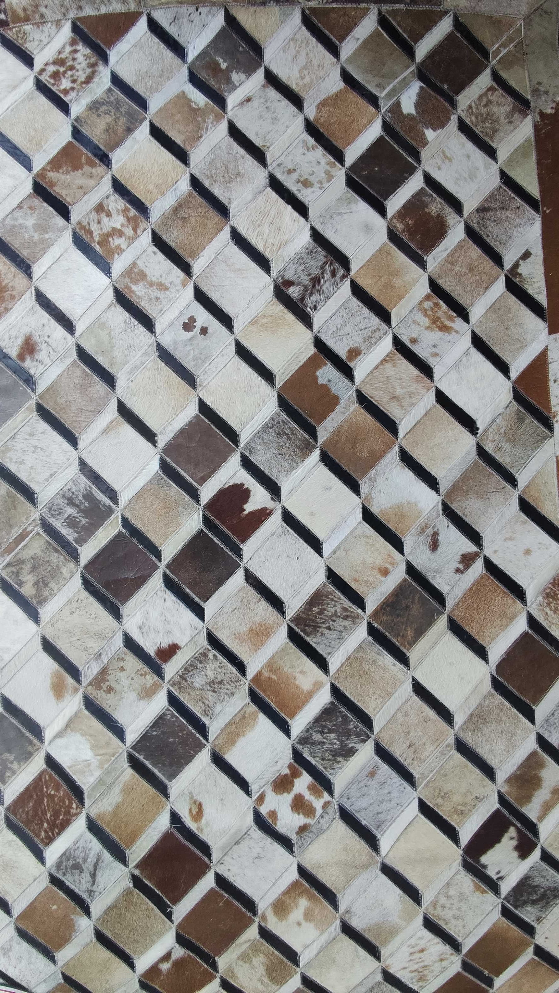 Dywan ze skóry bydlęcej 225 x 160
