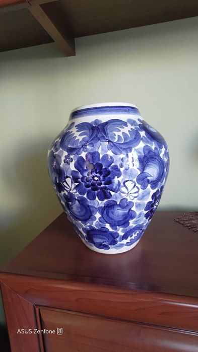 Waza wazon fajans Włocławek PRL