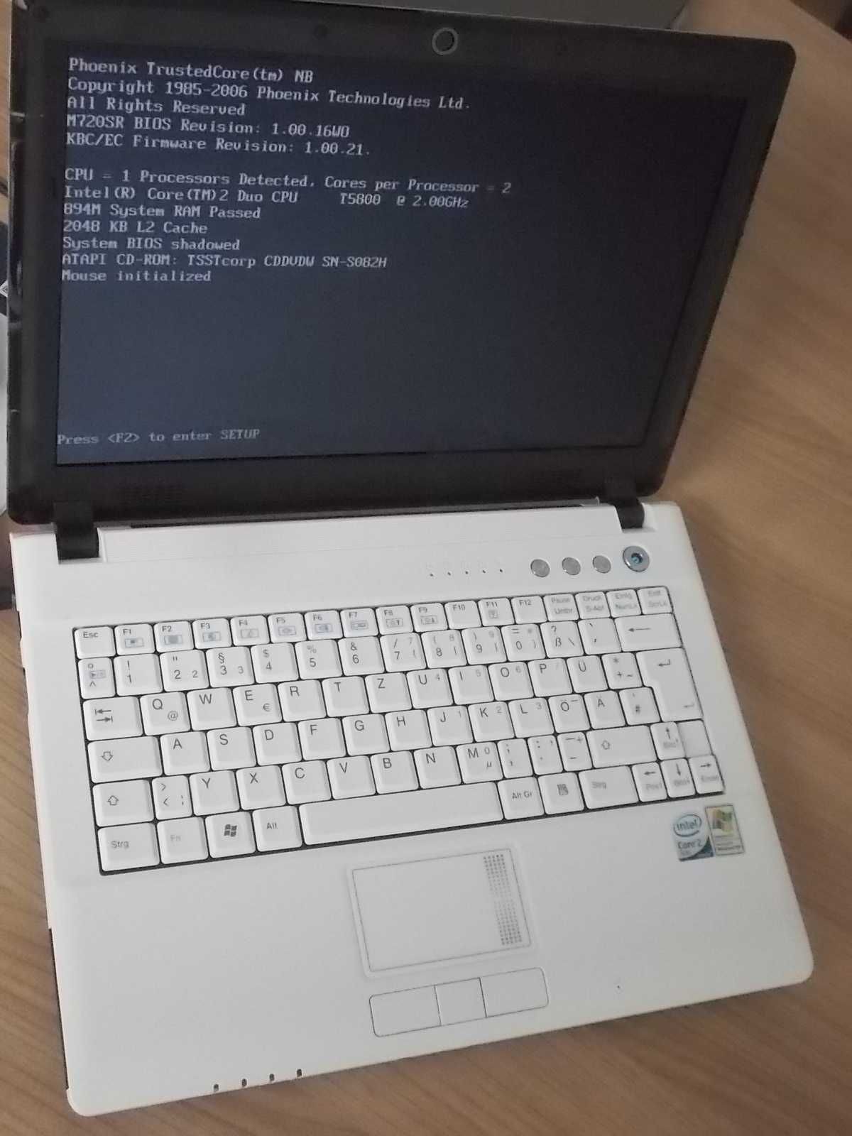 Laptop Terra mobile Core 2 Duo T5800