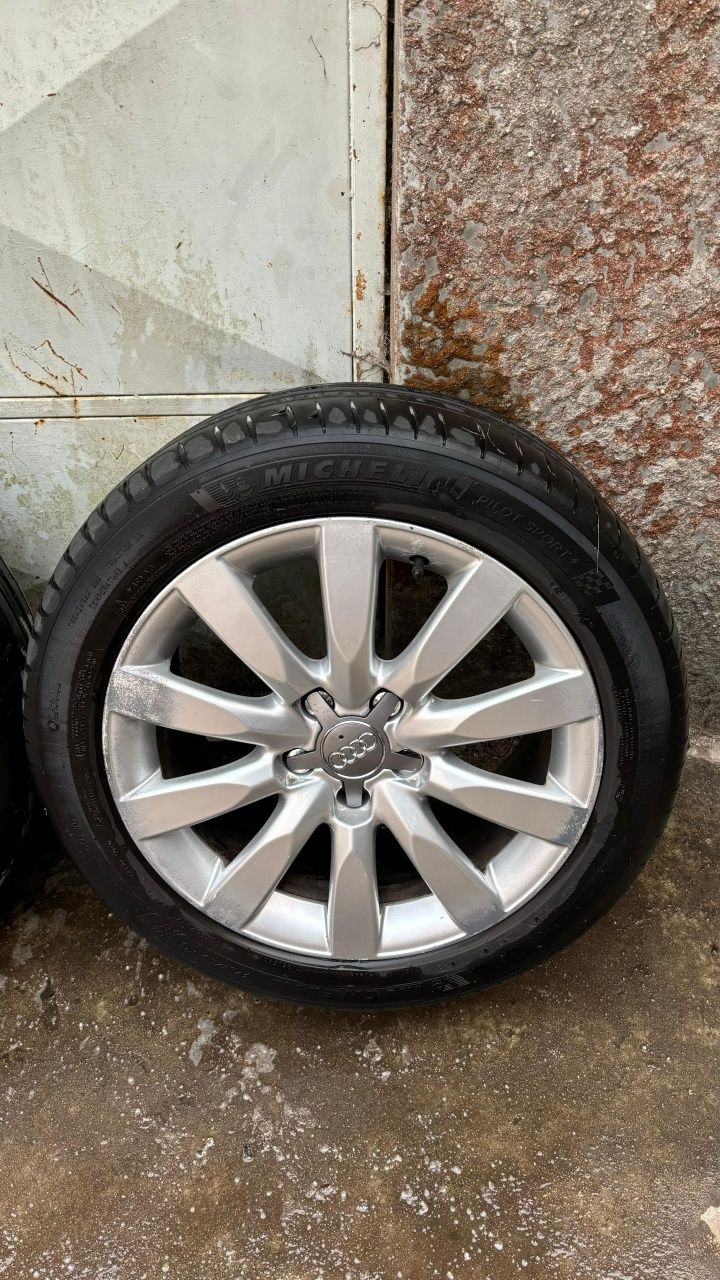 Jantes audi a4 sline A1 17 originais com pneus