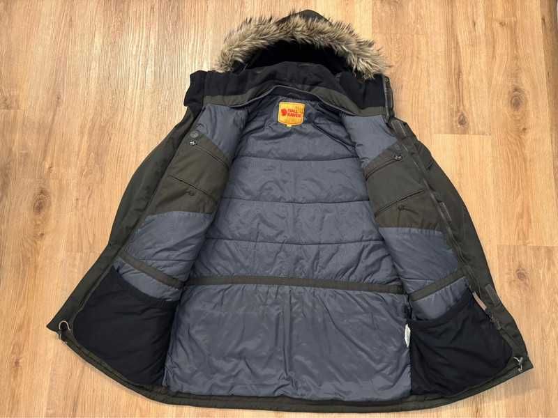 Fjallraven Yupik Parka Hydratic 80630 Jacket kurtka size XL Khaki