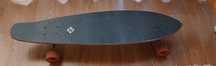 Longboard streetsurfing