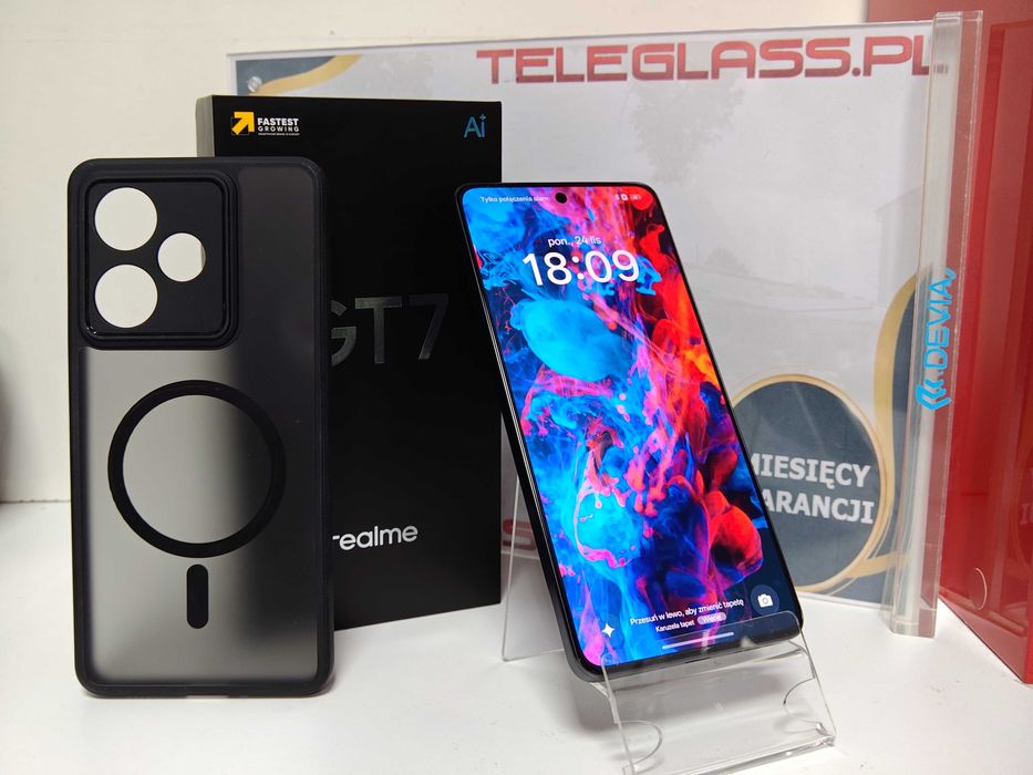 Realme GT 7 512 GB IceSense Black Stan Idealny