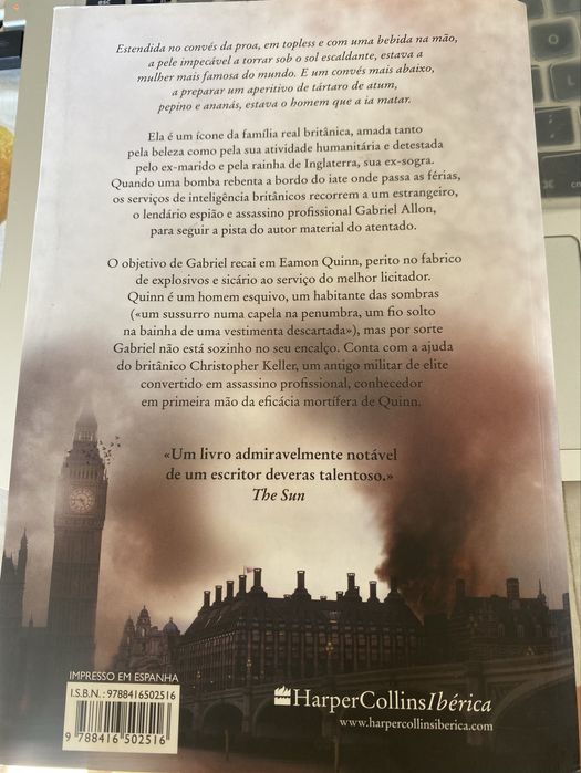 Livro O Espiao Inglês - Daniel Silva