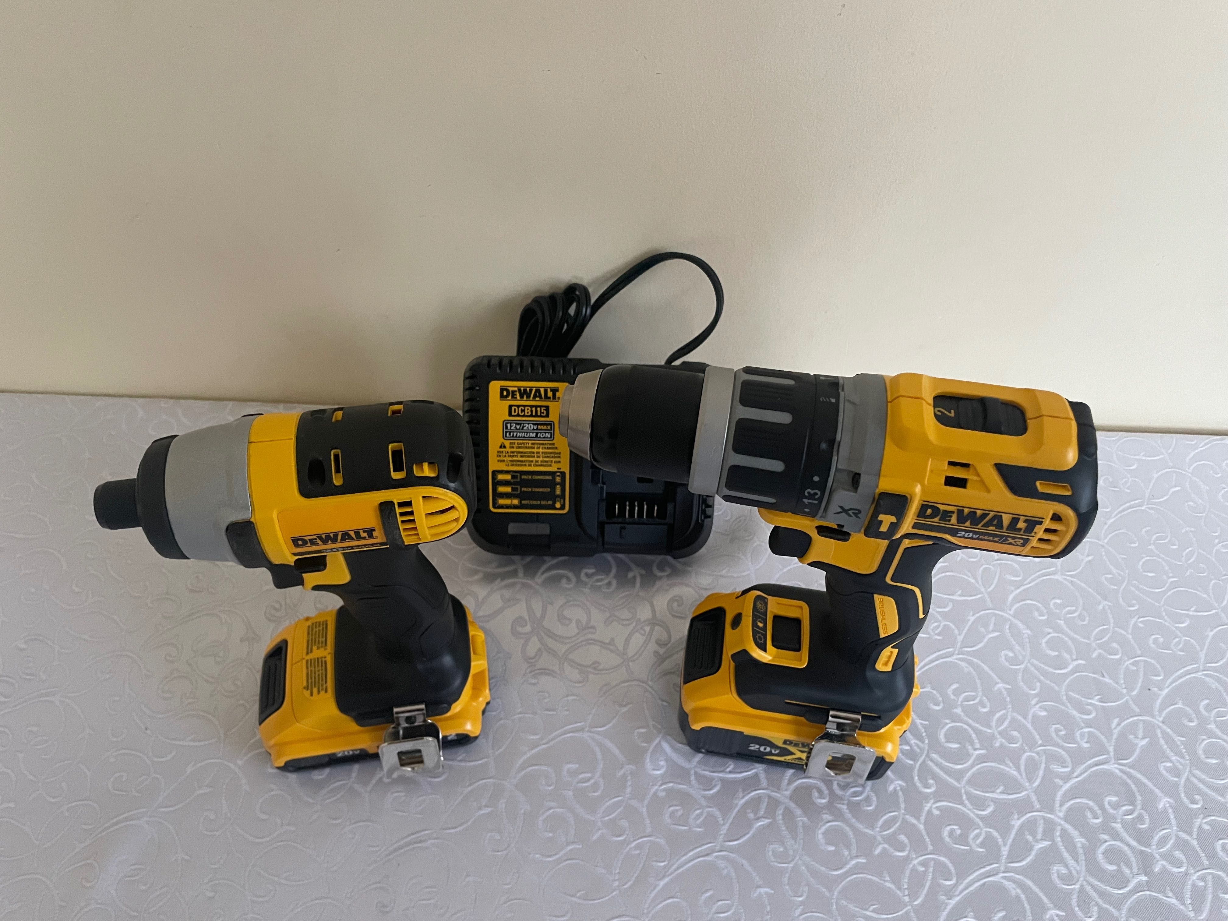 DeWalt DCF885-DCD796/ акумуляторний Імпакт+шуруповерт(комплект)