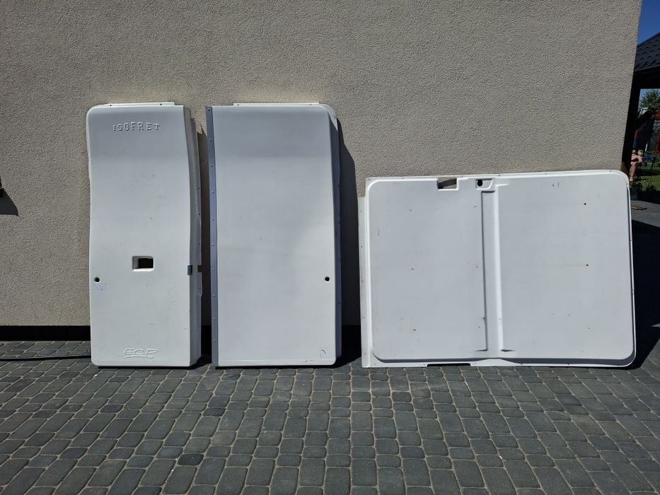 Zabudowa chłodnia Fiat Ducato Boxer Jumper L2H2 Isofret drzwi komplet