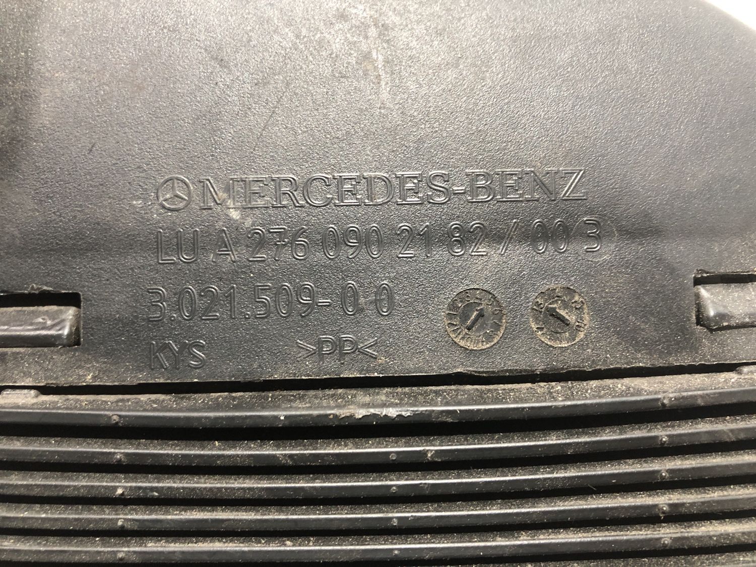 Патрубок воздушного фильтра A2760902182 для Mercedes Benz W204 C-Klass