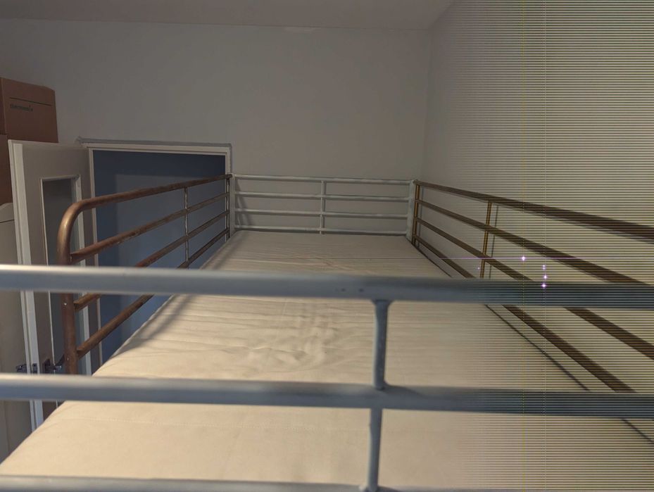 Łóżko piętrowe Ikea SVÄRTA 90x200