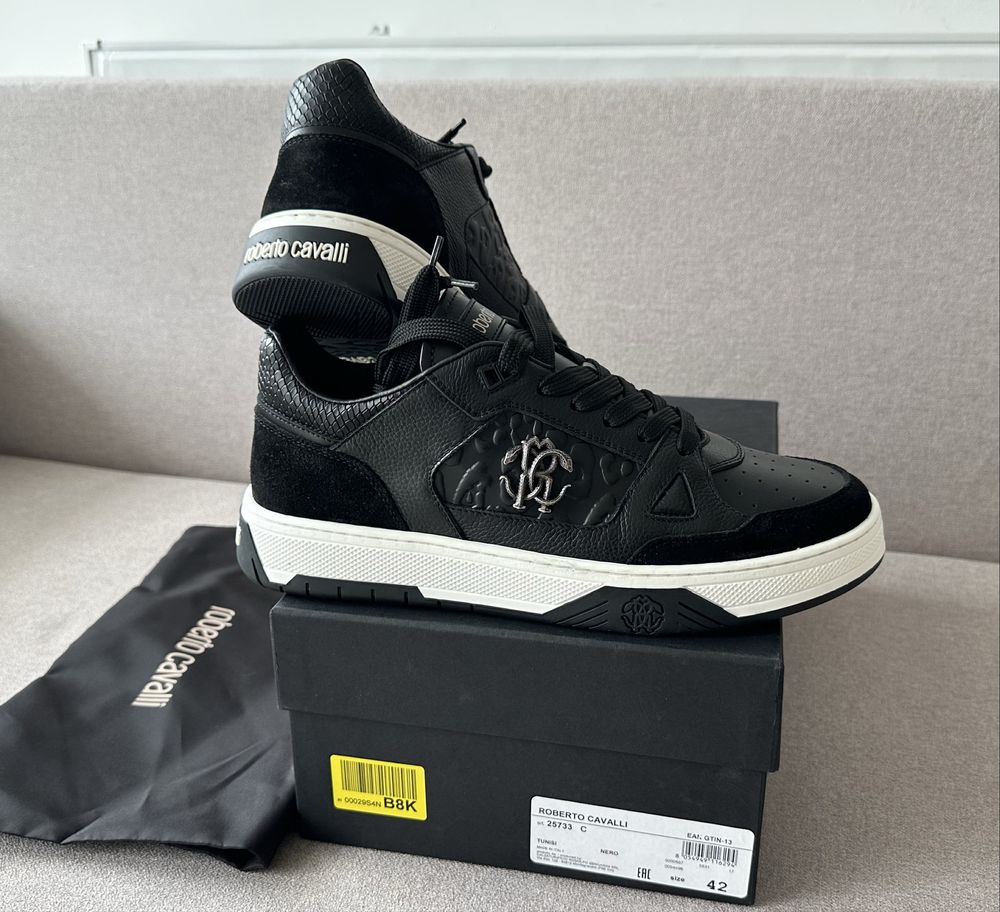 Новые Кеды Roberto Cavalli  Origanal 43p