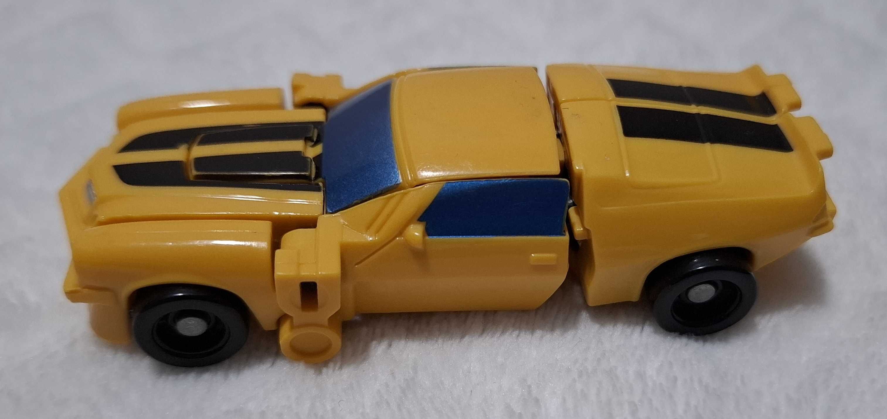 Transformers, robot, żółty, auto, bumblebee, 8cm (Zabawka, Autko)