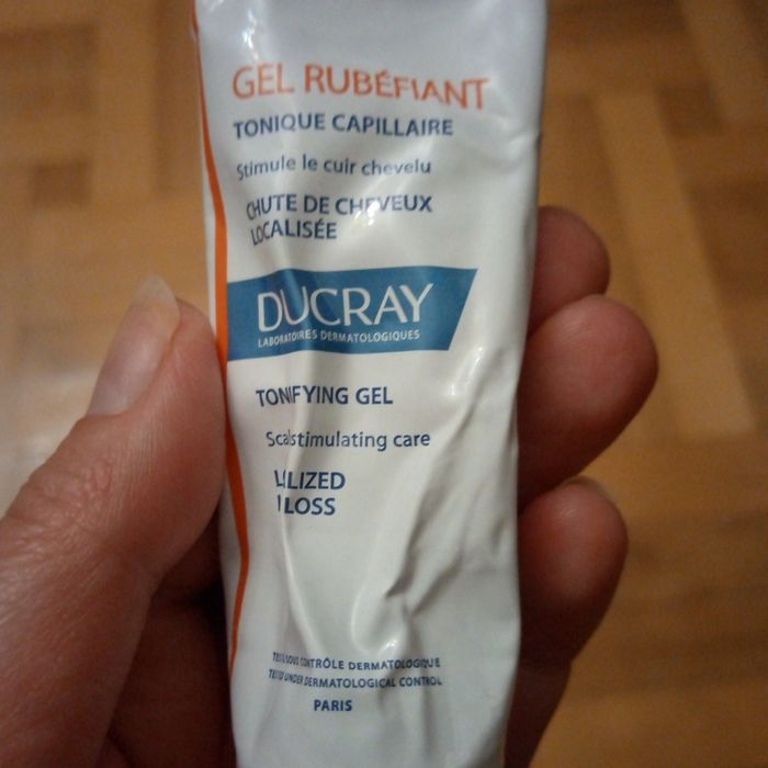 DUCRAY Gel Rubefiant, при випадінні волосся.