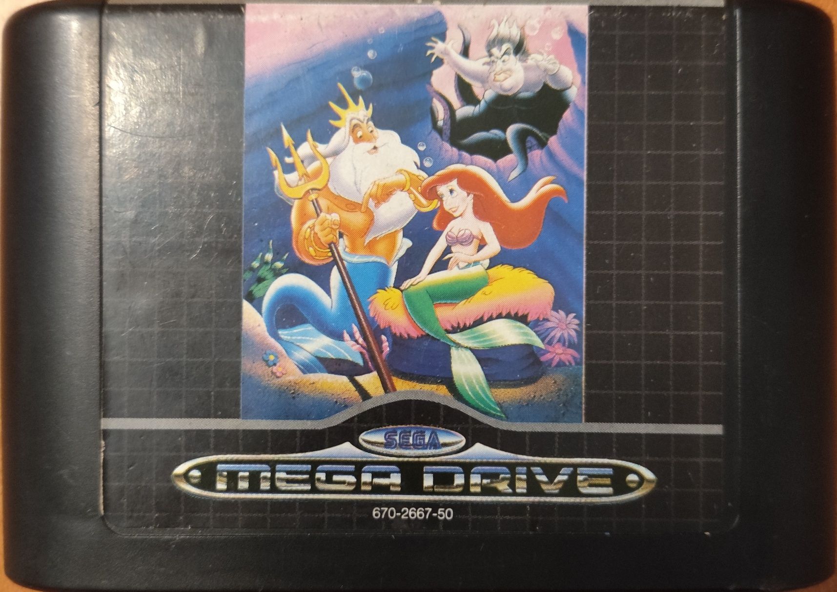 Ariel The Litlle Mermaid Sega Mega Drive