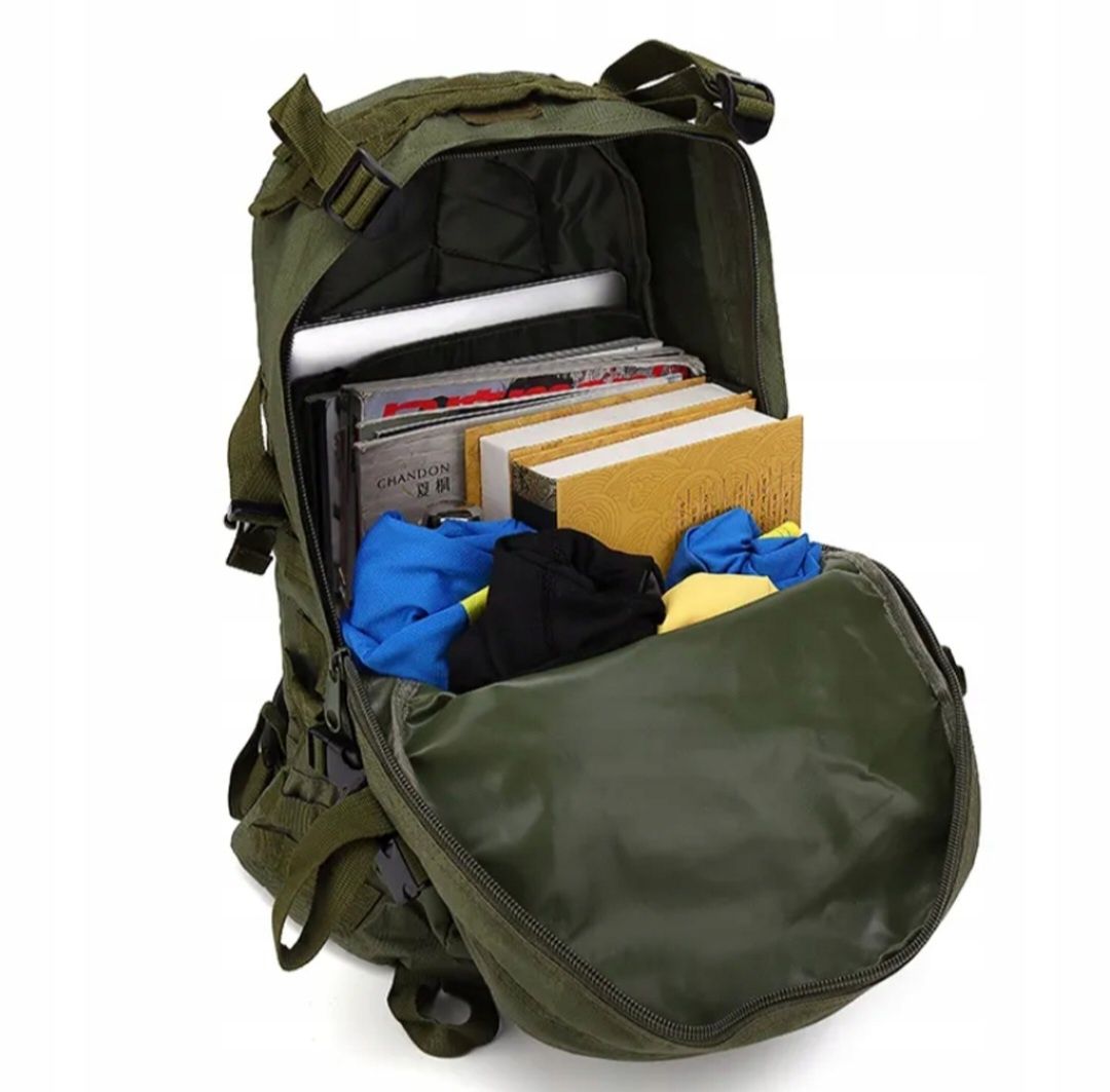Plecak Wojskowy Taktyczny Militarny Survival Duży Plecak Turystyczny