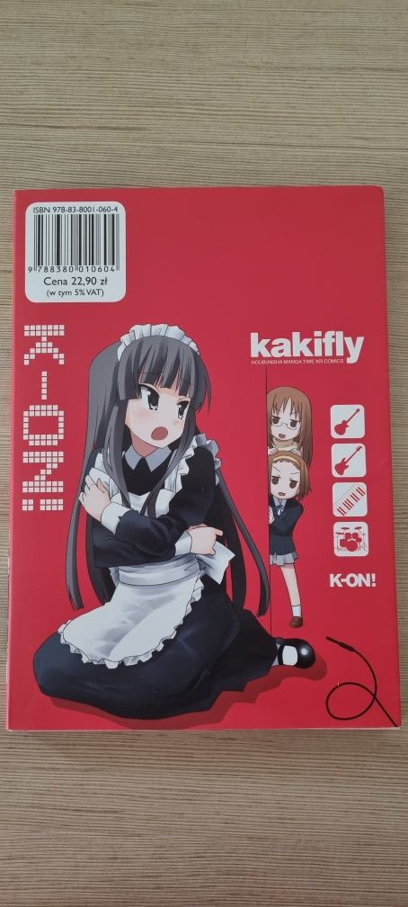 Kakifly K-ON tom 1 manga NOWA