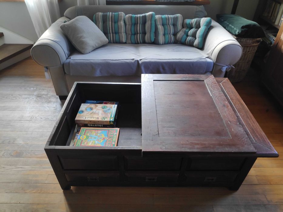 Stół skrzynia Vintage