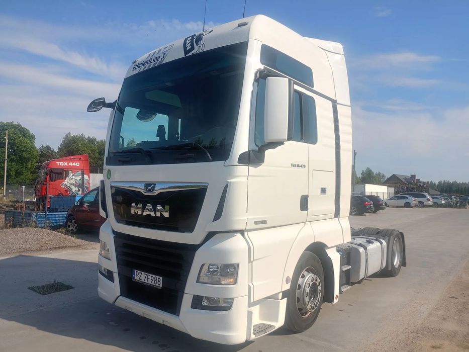 MAN TGX 470  MAN TGX 18.470 470 KM 480 tyś km Salon Polska Super