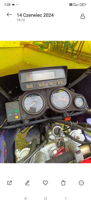 Sprzedam motocykl africa twin 750