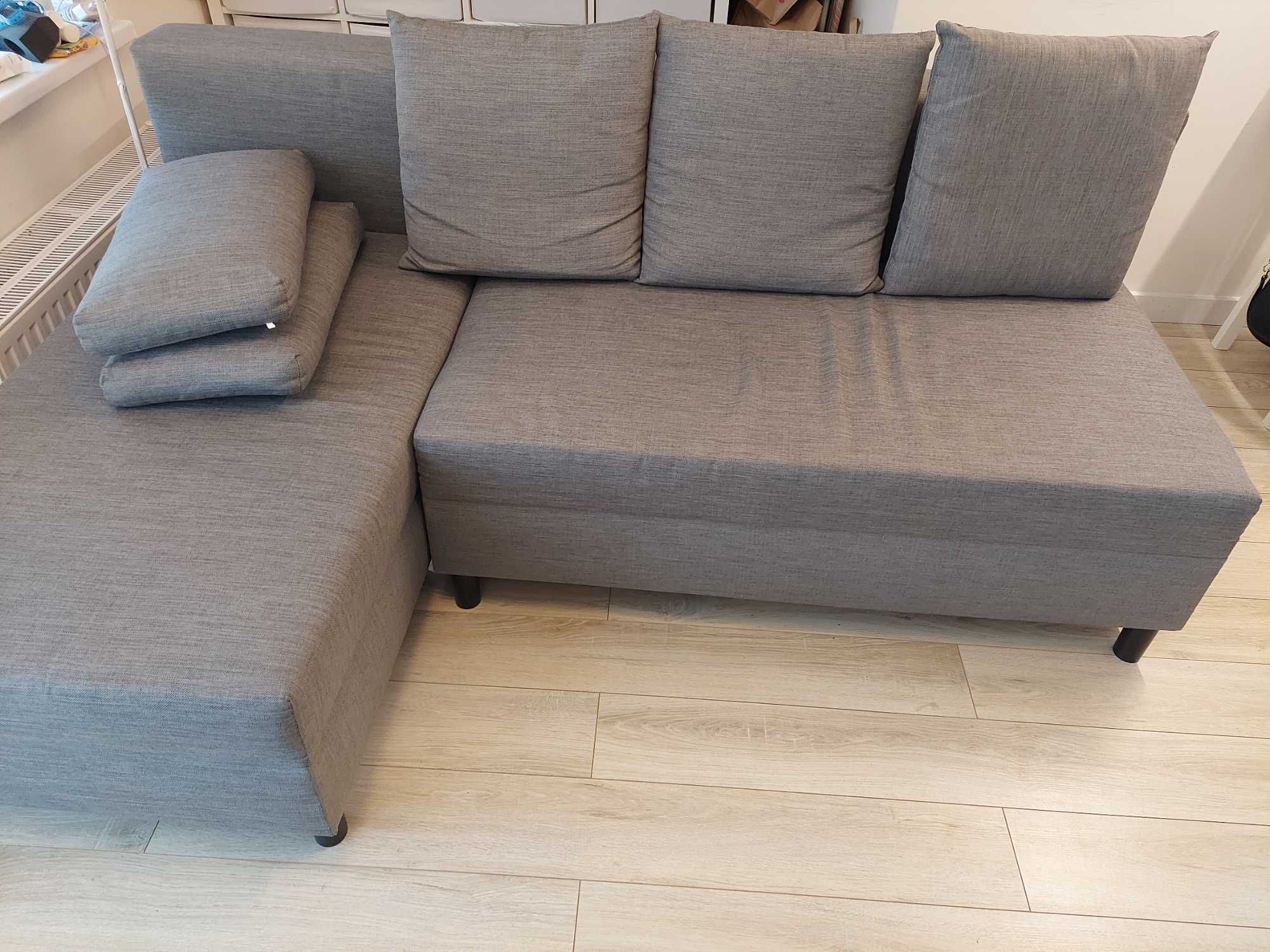 Sofa narożna (rogówka) Ikea Angsta 3 osobowa stan jak nowa, czysta