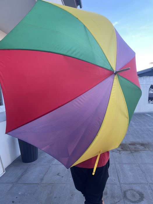 Guarda chuva colorido grande