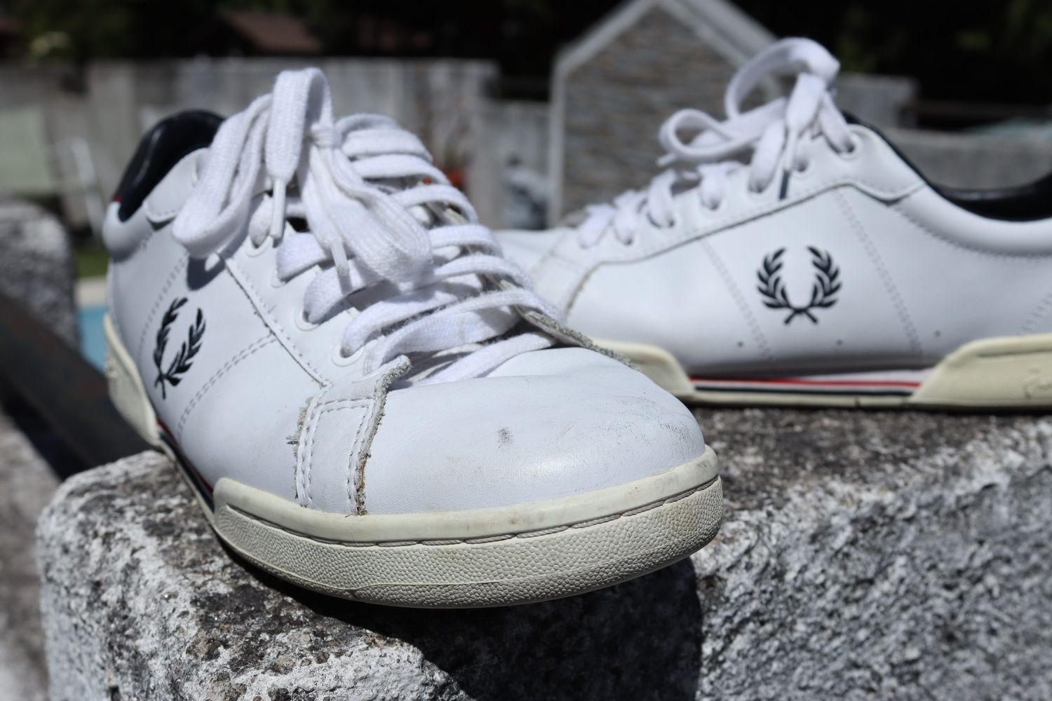 Sapatilhas Fred Perry usadas