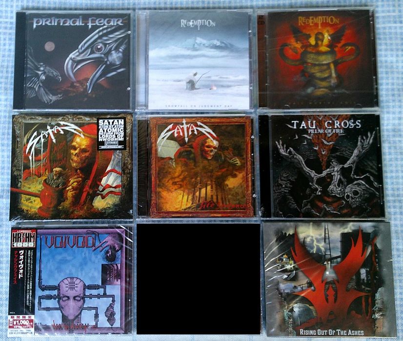 CD's Metal, novos e selados...