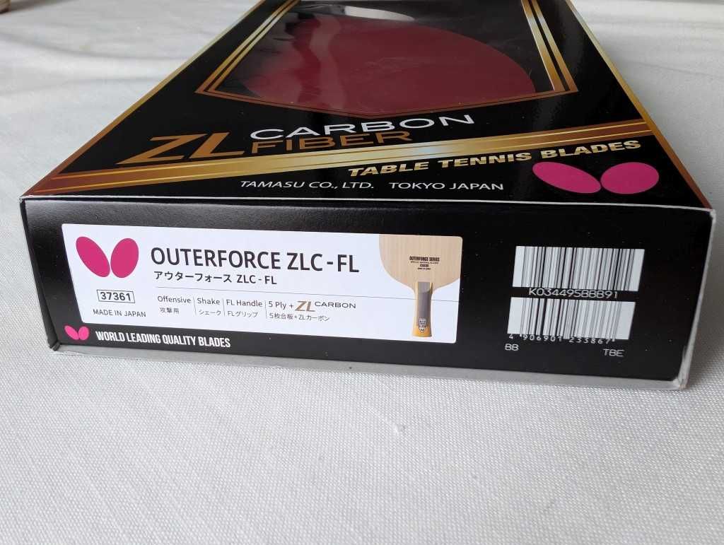 rakietka Butterfly Outerforce ZLC okładziny Bryce HighSpeed