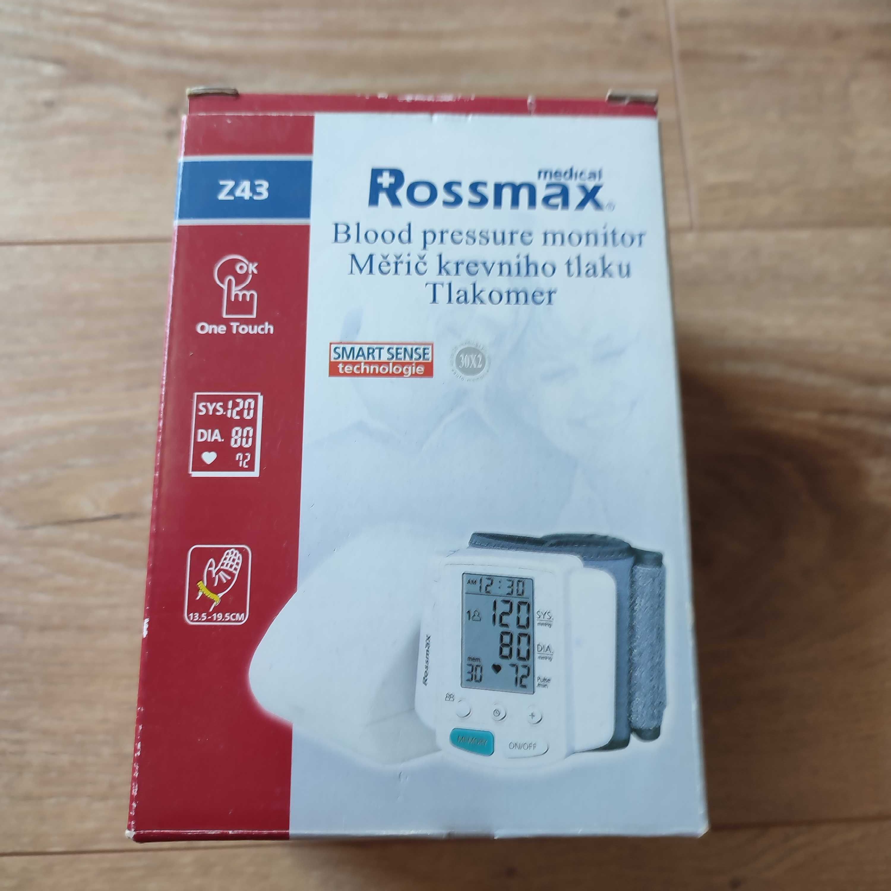 Ciśnieniomierz nadgarstkowy Rossmax