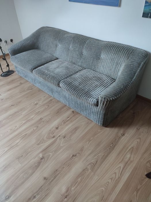 Sofa 3 osobowa kanapa kolor popielaty