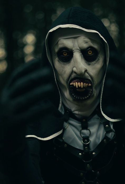 Maska zakonnicy cosplay halloween