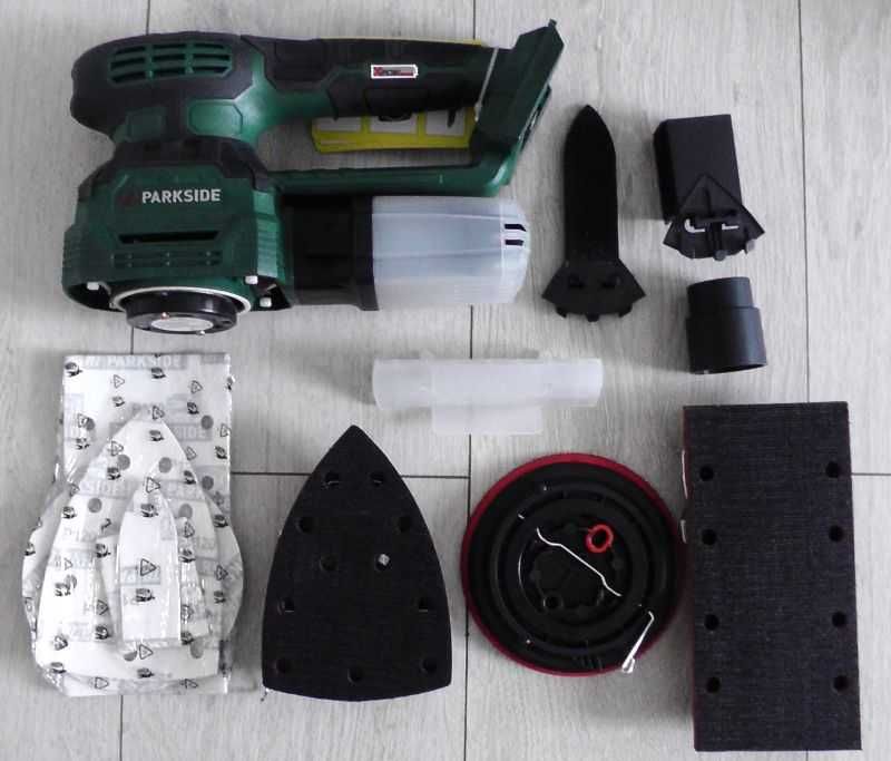 Szlifierka wielofunkcyjna 3w1 PMSA 20-Li bez akumulatora i ładowarki