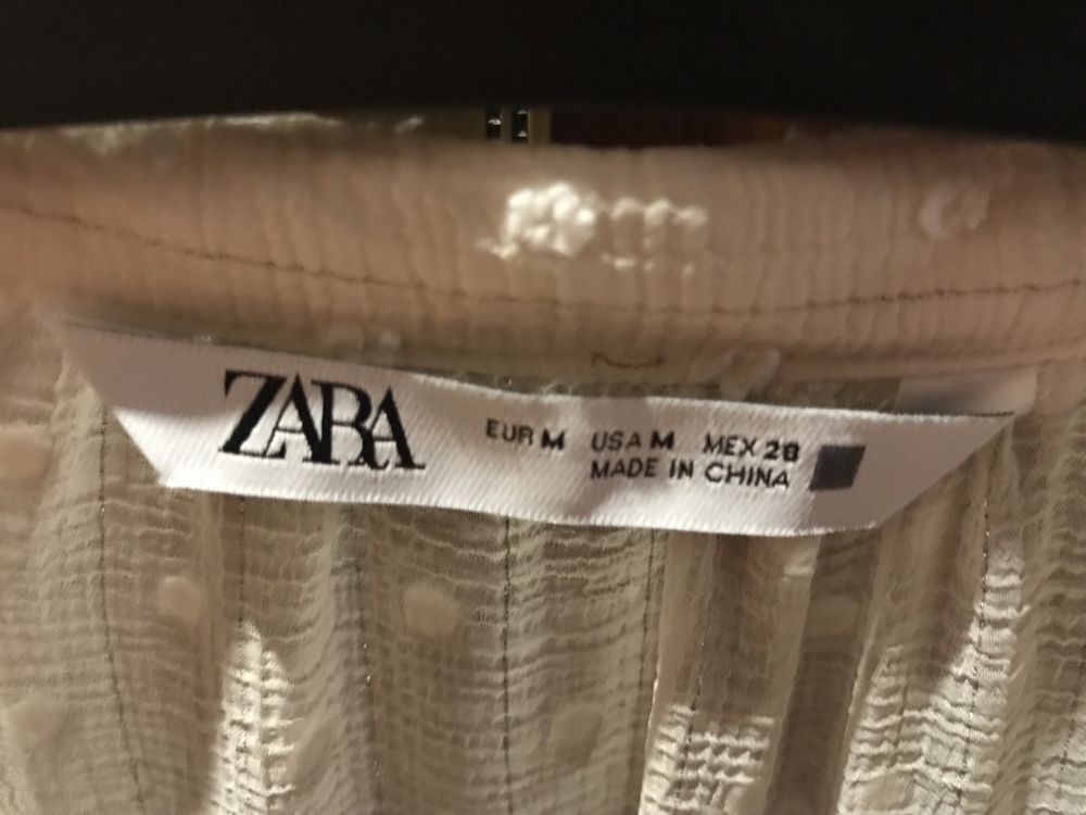 Camisa folhos T.M Zara