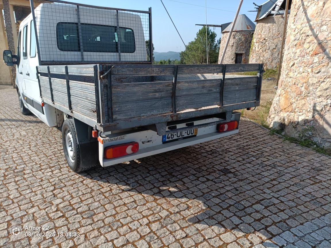 Renault master lll 9 lugares e caixa de carga