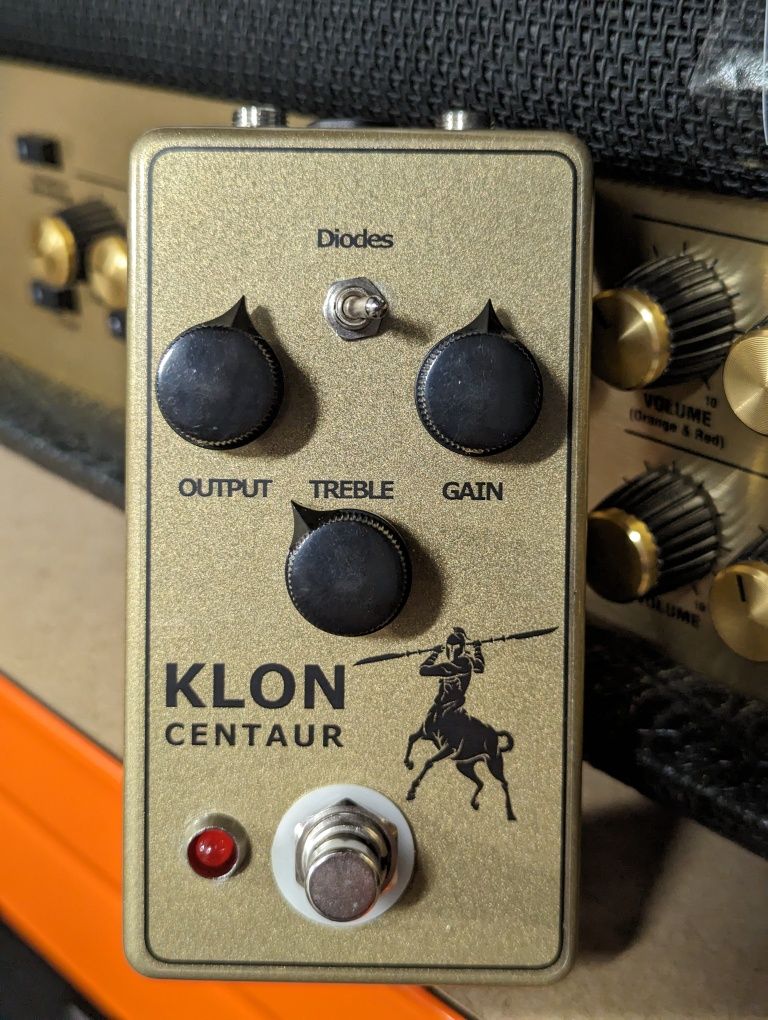 Klon Centaur - com troca de diodos