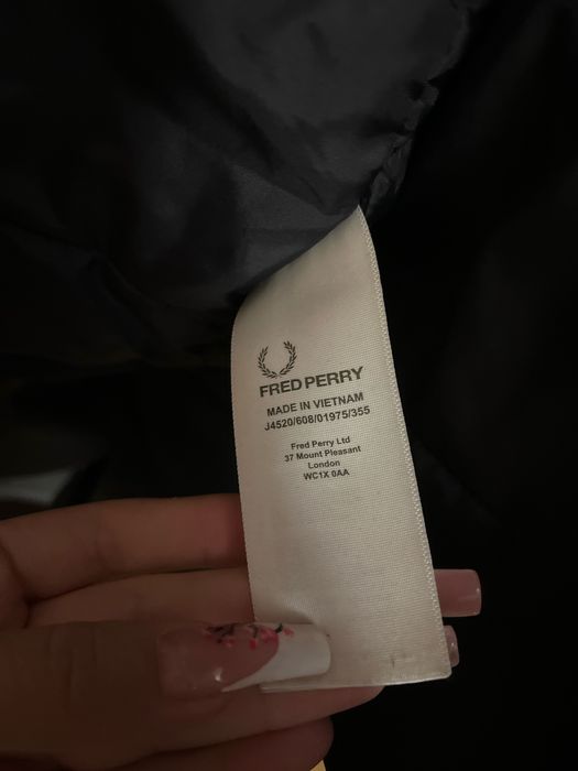 куртка fred perry