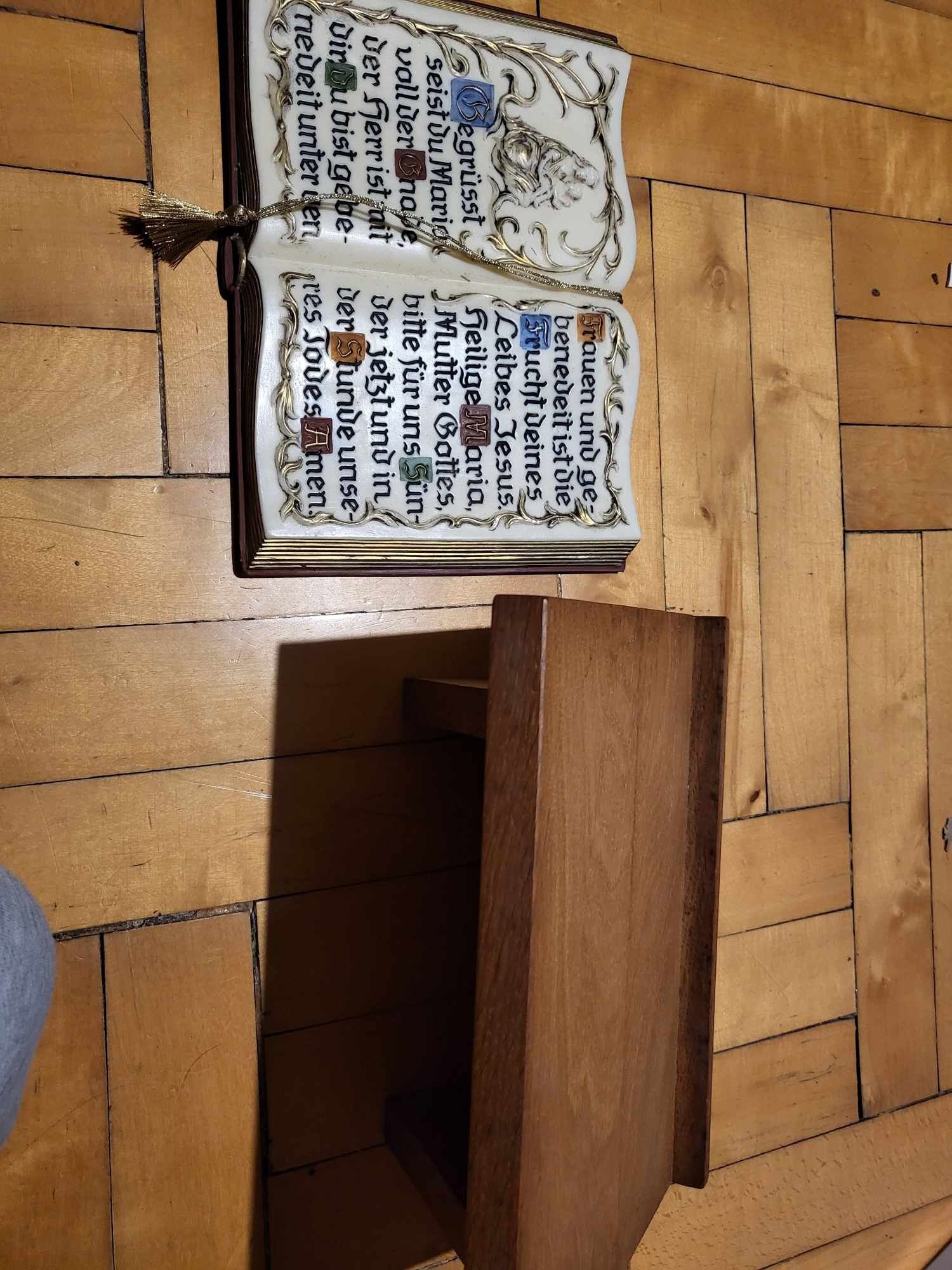 Księga / ozdoba na stół wigilijny