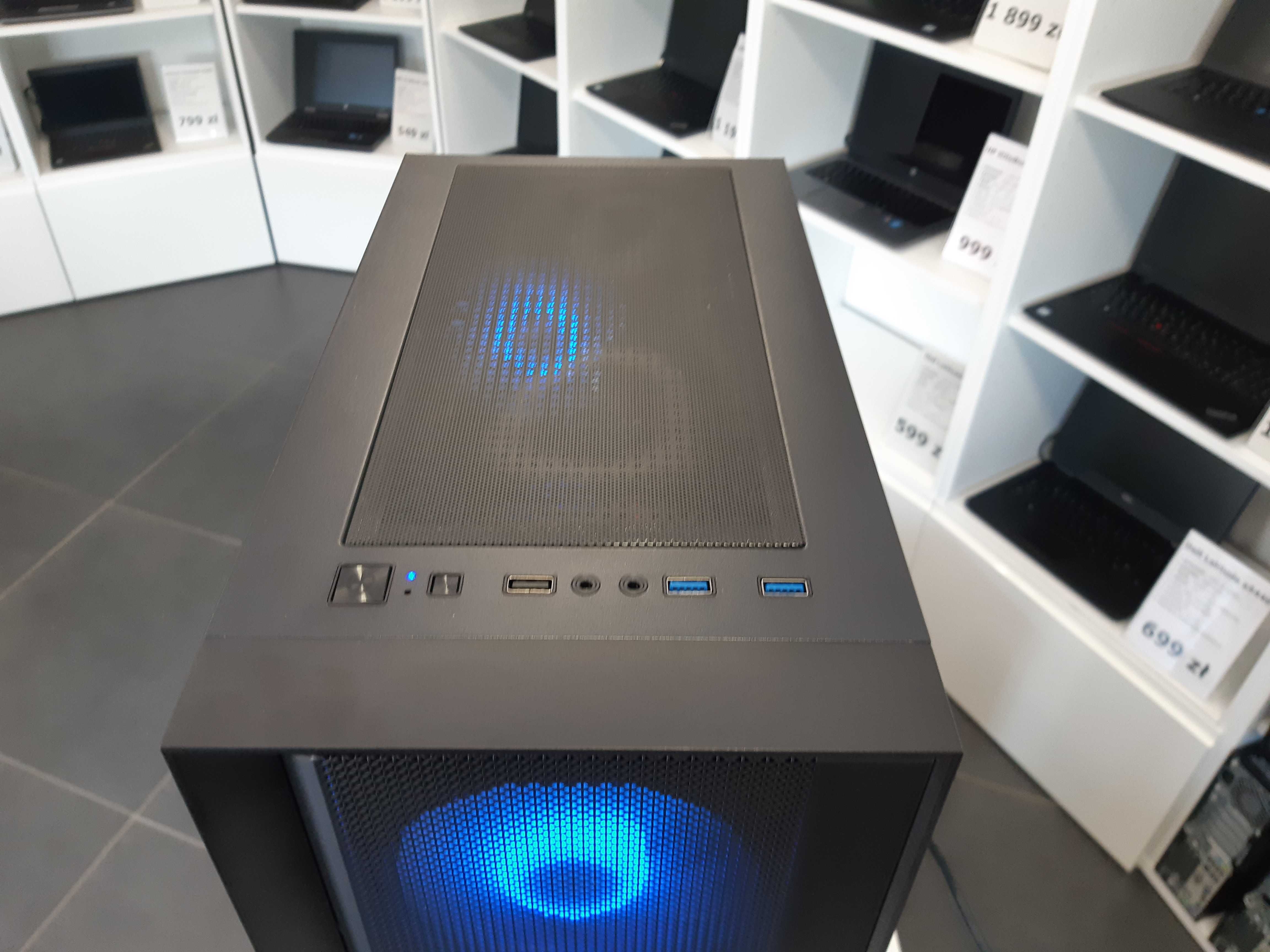 Nowy Komputer Gamingowy Ryzen 7 5700X 64GB 2TB SSD Radeon RX 7800 XT