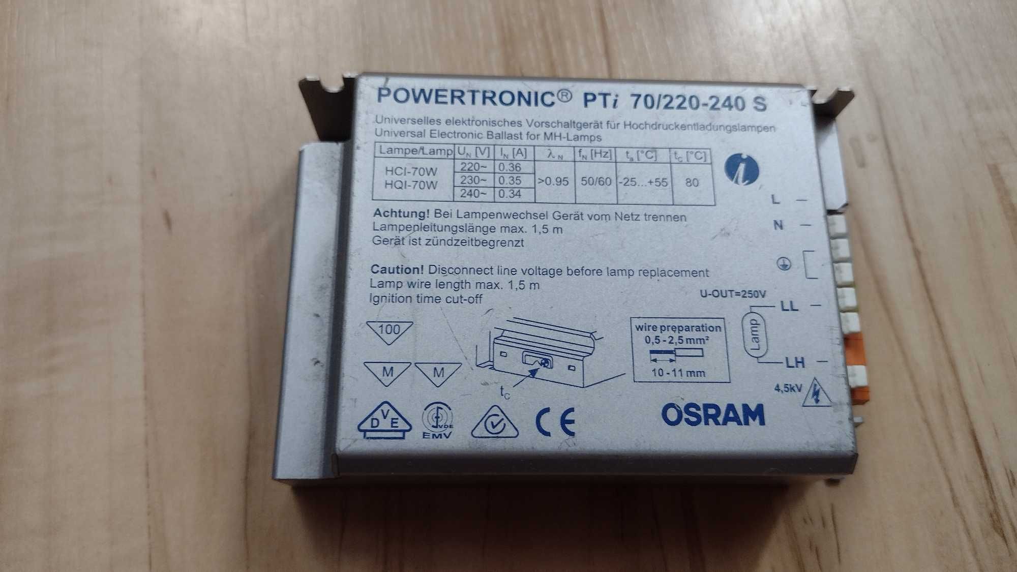 Powertronic PT i 70/220-240 S Osram