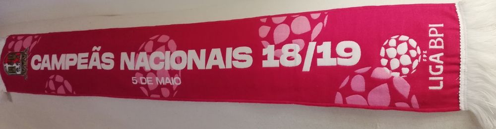 Cachecol Sporting de Braga Campeãs Femenino