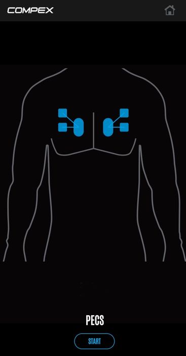 Electroestimulador muscular Compex MINI
