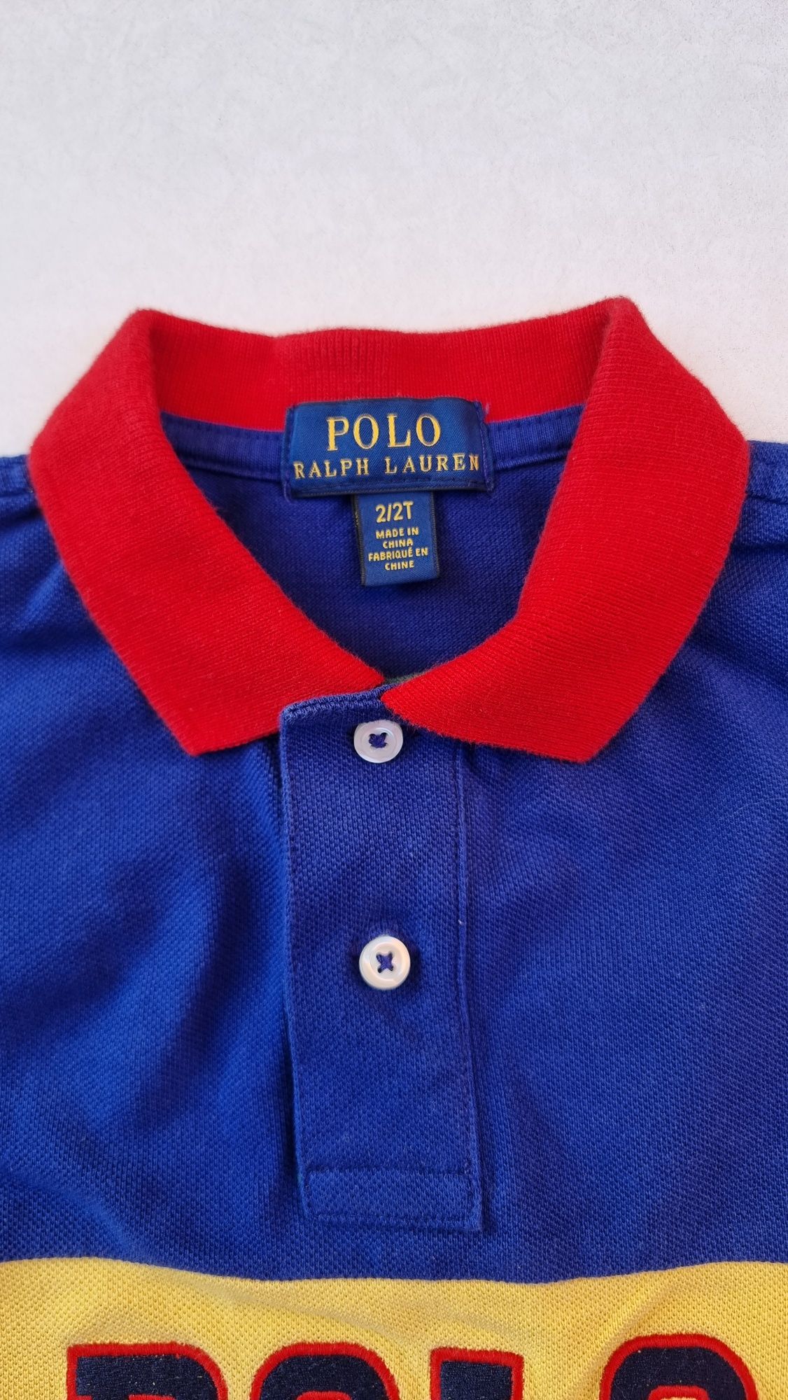 Футболка Polo Ralph Lauren 1-2 роки 18-24 місяці котонова
На 1-2 роки