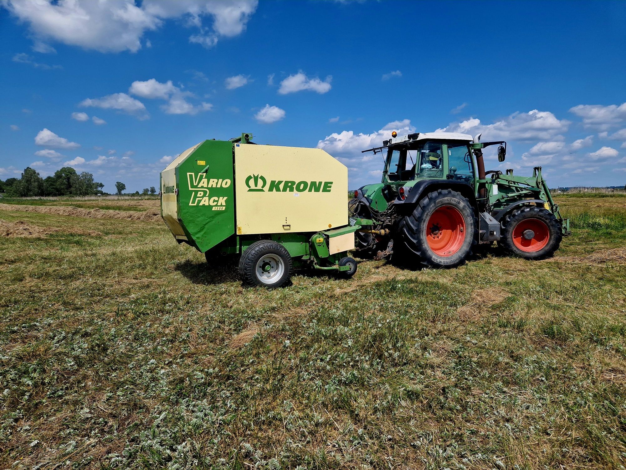 Krone VarioPack 1500 r2007 siatka sznurek rotor