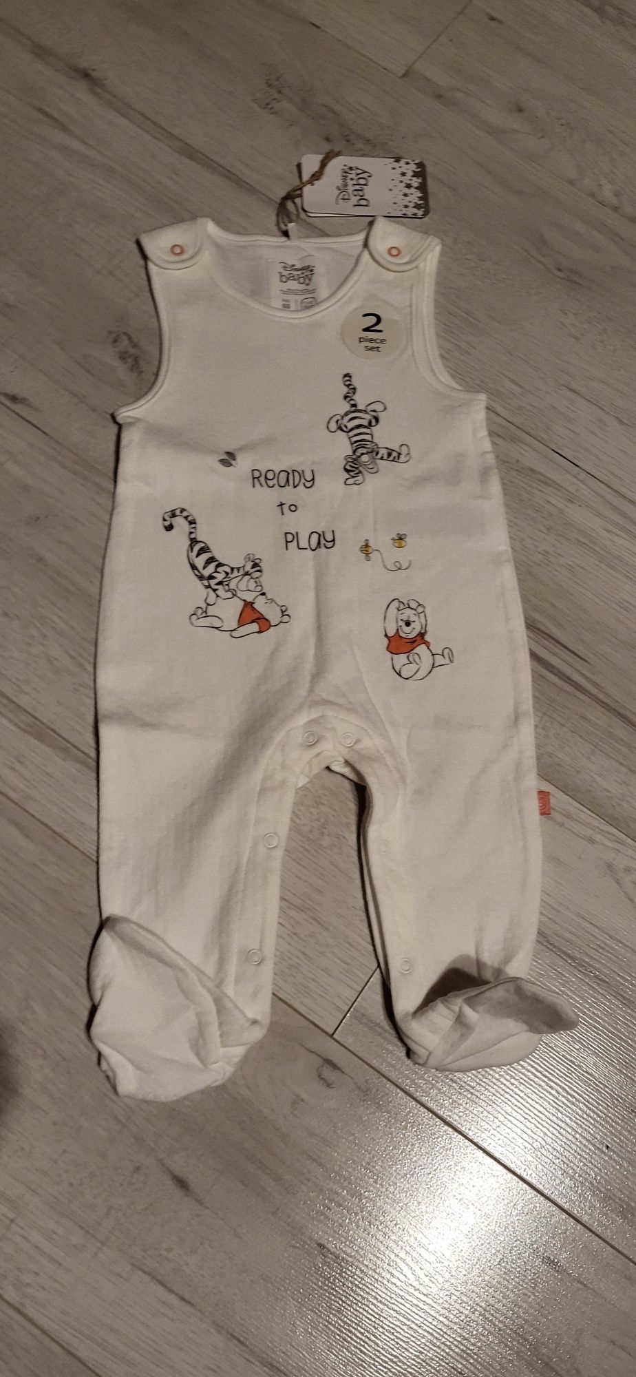 Komplet 68 body śpioszki Disney baby na prezent