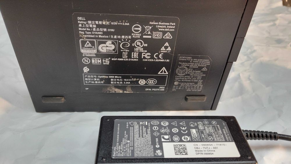 Микро Dell OptiPlex 3060 i5-8500T 8Gb 256GB SSD Wi-Fi WIN11 компьютер