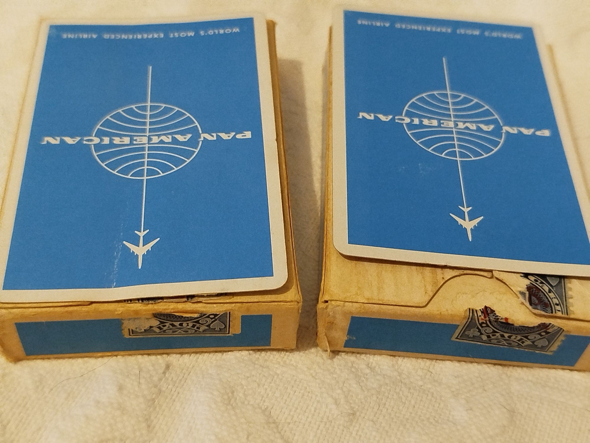 2 Baralhos de cartas PAN AMerican