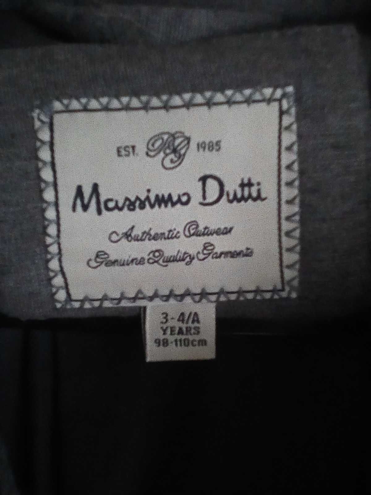 Casaco cinzento Massimo Dutti